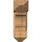 Ekena Millwork Balboa Arts and Crafts Smooth Bracket w/ Offset Brace, Western Red Cedar, 7 1/2"W x 18"D x 22"H BKT0806X18X22BOA03SWR - alternate 2